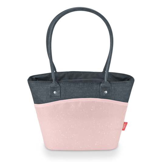 9 CAN TOTE COLOR BLOCK PINK